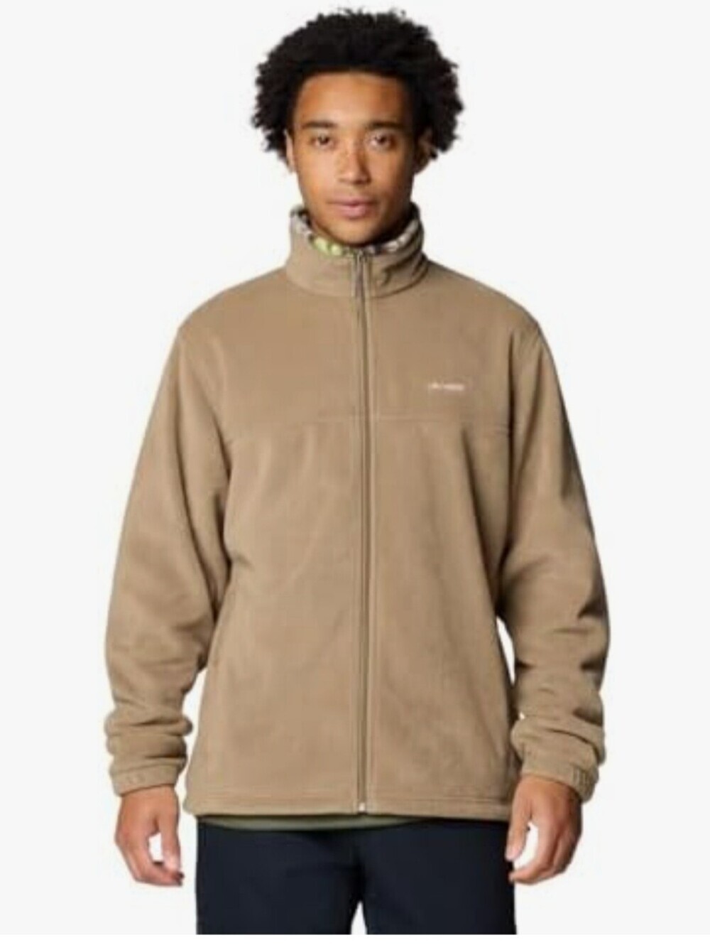 Columbia Men's Full-Zip Fleece Jacket - Tan